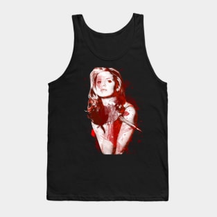 Splatter Buffy Tank Top